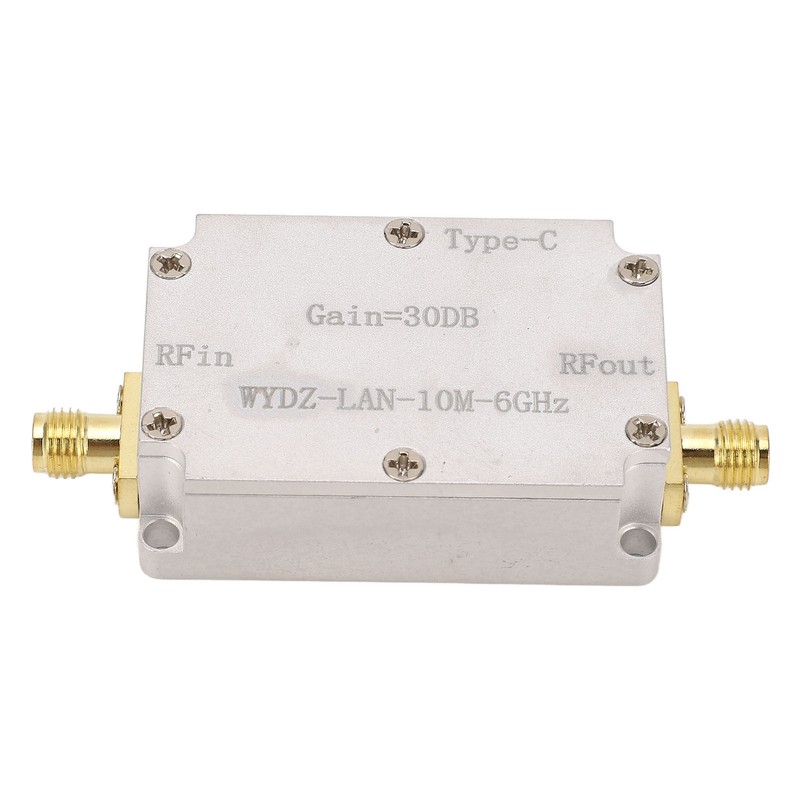 RF WideBand Amplifier Low Noise Amplifier LNA 10M‑6Ghz High Gain