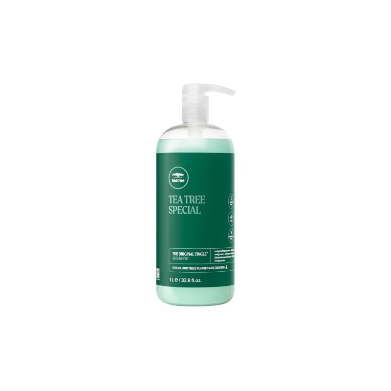 Tea Tree Special Champú, Limpieza Profunda, Refresca el Cuero Cabelludo,