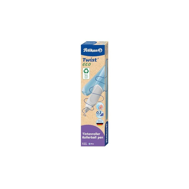 Pelikan Twist® eco Rollerball Pen for Right and Left Handed