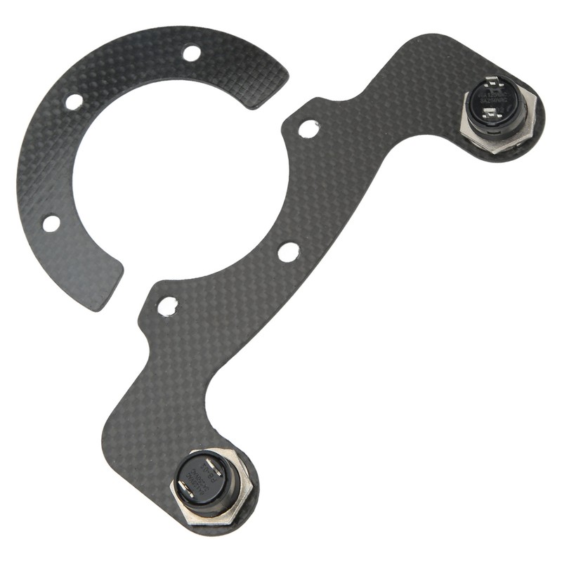 External Horn Button Kits Carbon Fiber 6 Bolts Steering Wheel