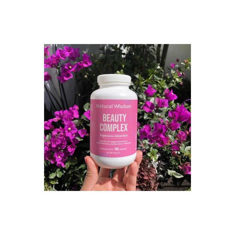 Vitaminas Cabello Piel Uas Peptidos De Colageno 180 Caps Sin