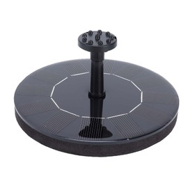 Fuente de Agua Solar, Kit de Bomba de Fuente de Paisaje de Jardín, Fuente de Agua Flotante para Patio, Estanque, Fuentes de Rocalla, Decoración DC 6V
