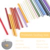 Andotopee 52pcs Sage Green Wax Sealing Sticks for Glue Gun