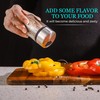 Salt Shaker or Pepper Shaker with Adjustable Pour Holes -