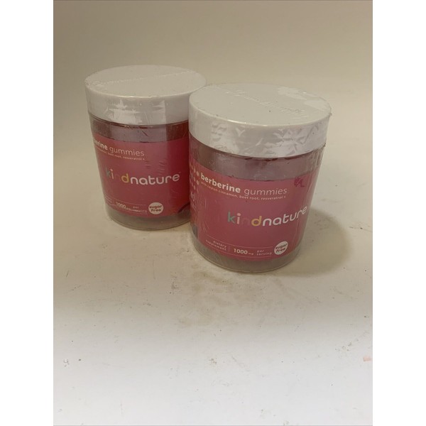kind nature (Lot Of 2) Kind Nature Berberine 1000mg 120ct