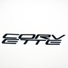 1x 97-04 C5 Corvette Rear Bumper Inserts Letters Emblem 3D