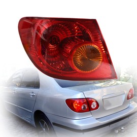 SEBLAFF - Juego de 1 luz trasera izquierda para 2003-2008 Corolla lado exterior 81551-02290