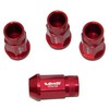 VMS Racing 20PC Piece RED Open End Lightweight Aluminum Racing
