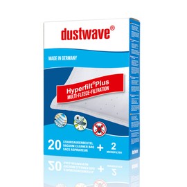 Megapack - 20 Staubfilterbeutel passend für Filter Clean - S 14 / S14 Staubsauger - dustwave® Markenstaubbeutel/Made in Germany + inkl. Microfilter