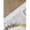 Unbranded Counted Cross Stitch He is Risen Easter Pattern