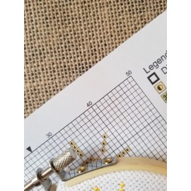 Unbranded Counted Cross Stitch He is Risen Easter Pattern