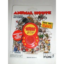 Basic Fun 1pc Animal House Talking Keychain