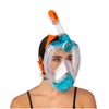 Seac Libera Full Face Snorkeling Mask with Quick Release Buckles,