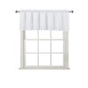 Home Queen Waffle Bathroom Window Curtain Valance, Short Straight Kitchen