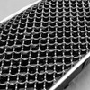 Chrome Mesh Front Lower Bumper Grill Grille Guard ABS Compatible