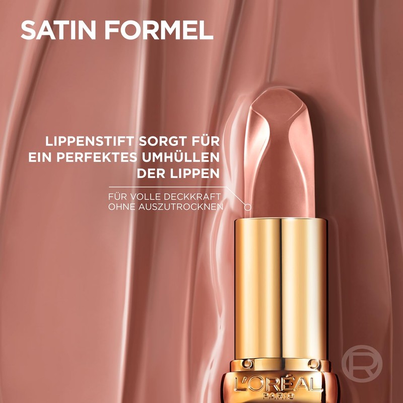 L'Oréal Paris Lipstick for a Silky Finish and 12 Hours