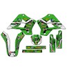 1995-2008 KDX 220 Podium Green Senge Graphics Base Kit Compatible