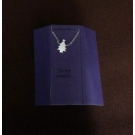 Kohl's NEW KOHL'S 454545 16-18" STERLING SILVER CHRISTMAS TREE NECKLACE