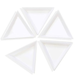 MYmama 20pcs Bead Trays Set Bead Trays Triangle Resin Tools UV Resin Tools