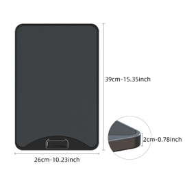 KEINE MARKE Sliding Tray, Sliding Tray for Kitchen Appliances, Coffee Maker, Heavy Duty Kitchen Appliance Tray, Space Saving | Countertop Organizing Tray (10.3" W × 15.4" D)