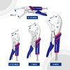 WORKPRO 4-Piece Locking Pliers Set with Comfortable Grip, 5-1/2", 7"
