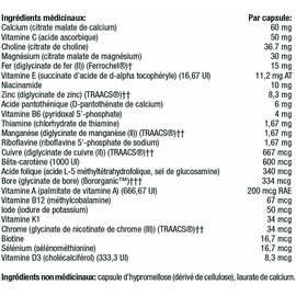 THORNE - Basic Prenatal - Folate Multivitamin for Pregnant and Lactating Women - 90 Capsules - 30 Servings