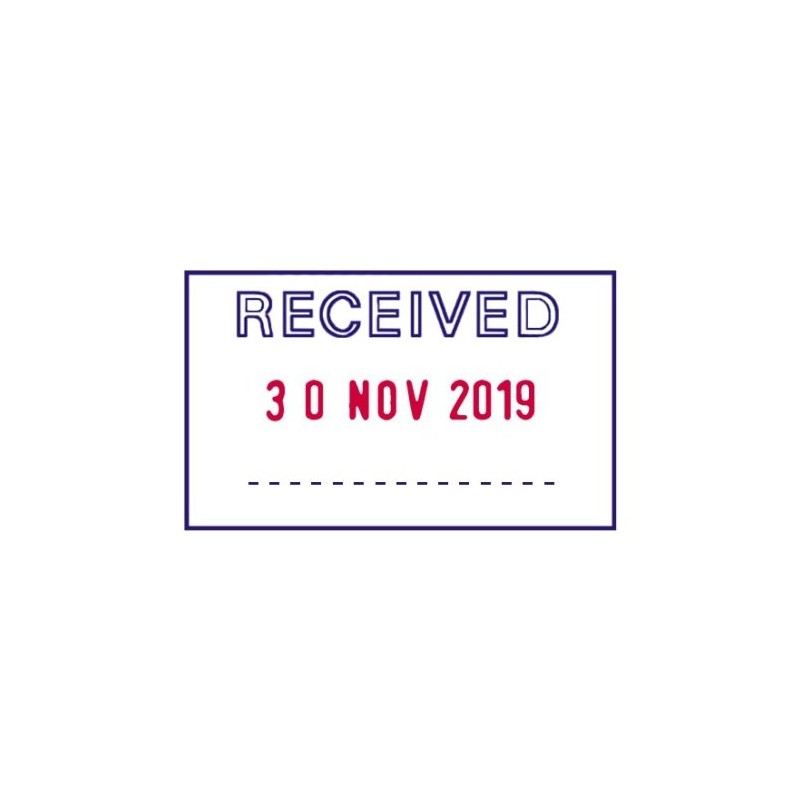 Trodat Printy 4750L1 Self Inking Dater - Received