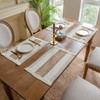 BIPASION Placemats Set of 4 - Natural Cotton Burlap Table