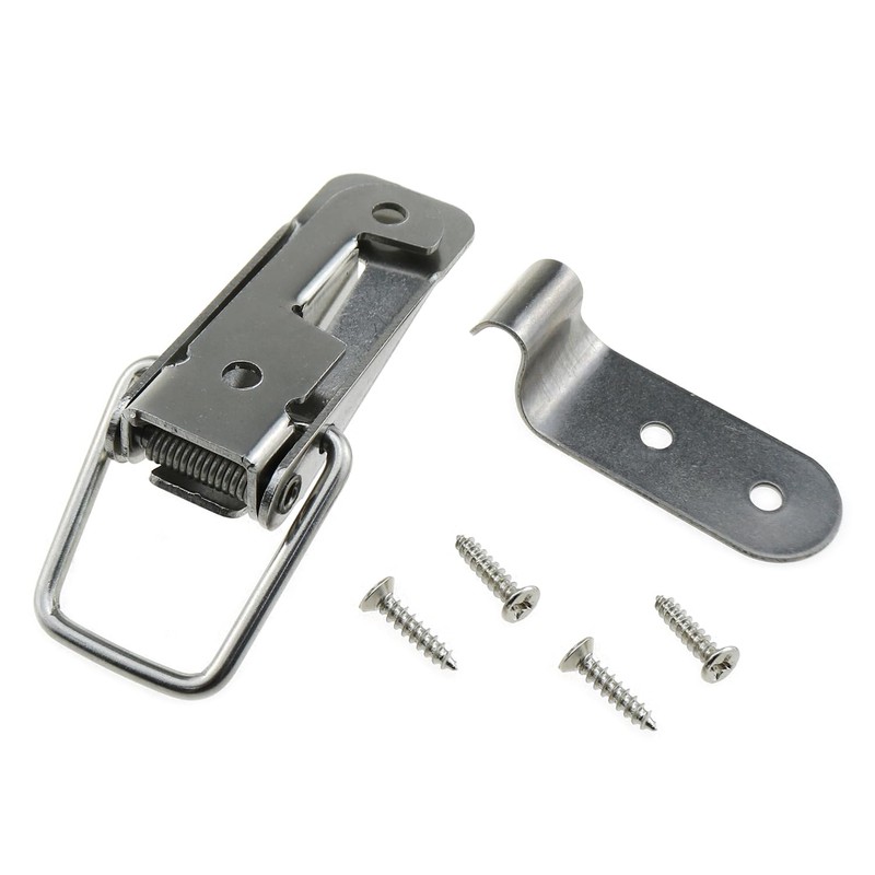 LUORNG 4PCS 90mm Length Stainless Steel 90 Degree Right Angle