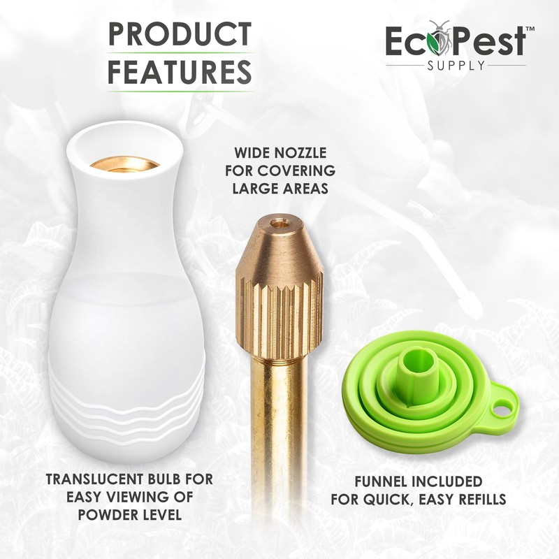 EcoPest Supply Powder Duster (Max) | Pest Control Powder Applicator