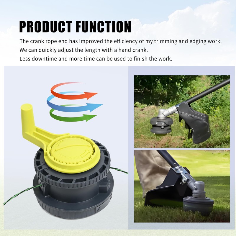 XQK 312283001 String Trimmer Handle/Crank Handle Assy fits Ryobi Homelite