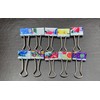 19mm Small Assorted Design Foldback Clips Paper Binder Clamps Clips