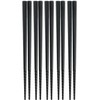 Akebono Sangyo PM-375 Tornado Chopsticks, Black, 7.1 inches (18 cm),