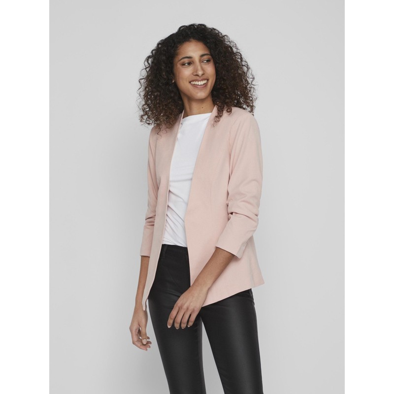 Vila VIHER New Women's Blazer 3/4 Blazer, Misty Rose
