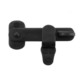 Iron Valley Hardware Brass Valley - 4" Black Flip Latch - Solid Cast Brass