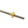 ReliaBot 2pcs 400mm T8 Tr8x8 Lead Screw and Brass Nut