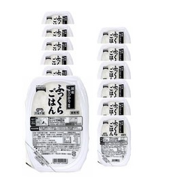 Instant Japanese Koshihikari Premium White Rice Instant Microwavable Sticky Rice Perfect for Sushi Fully Cooked Ready in Minutes 12 Packs