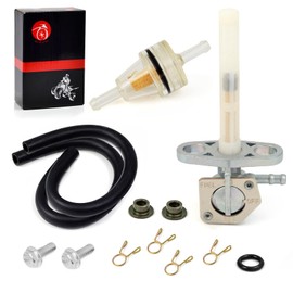 Fuel Valve Petcock Tank Switch Compatible with HONDA XR50 XR70 XR80 XR100 R CRF50 CRF70 CRF80 CRF100 CRF150 CRF230 F 16950-GEL-701 16950-GCF-671