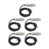5Pcs Proximity Sensor NPN Normally Closed Detecting Switch 6‑36V DC