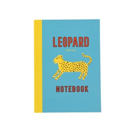 Leopard Notizbuch, A6, liniert