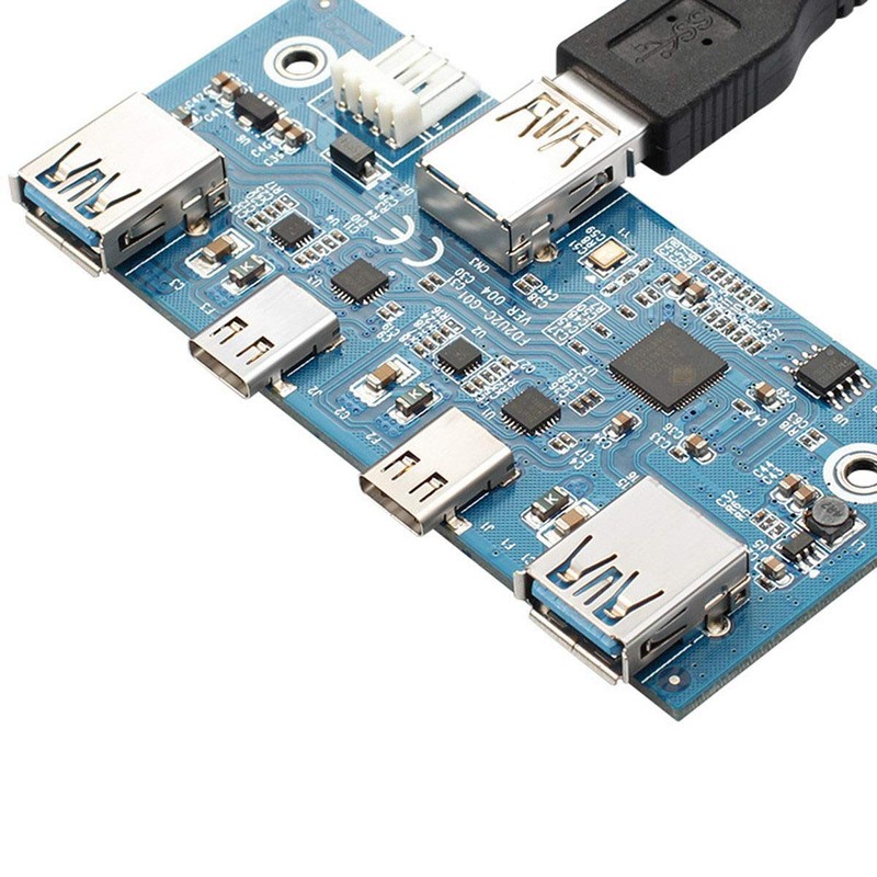 chenyang - Adaptador de expansión multiplicador de puertos USB C