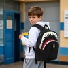 Kouxunt Luminous Shark Backpack for Teen Boys, Cool Elementary Middle