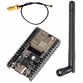 DUBEUYEW ESP32-DevKitC Core Board Typ C ESP32 Entwicklungsboard ESP32-WROOM-32U für Arduino mit Antenne und Kabel