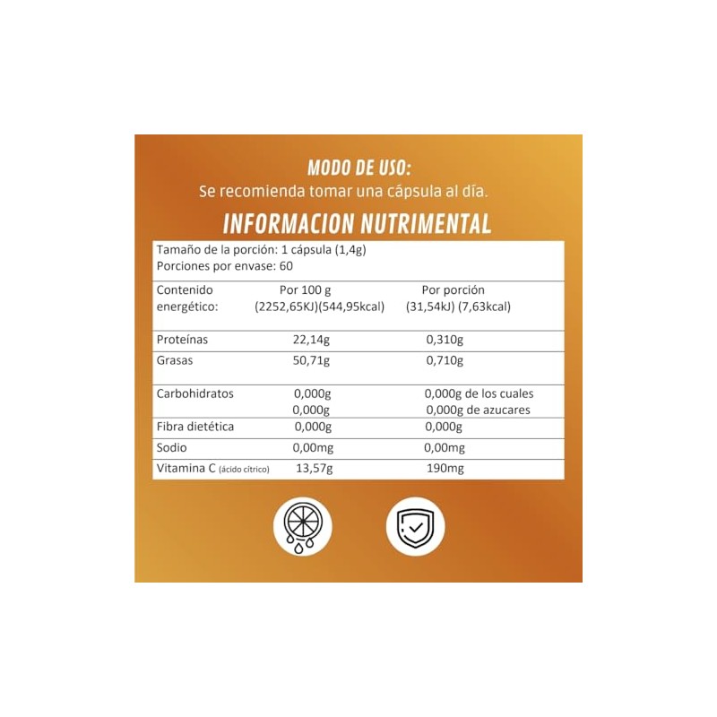 BDM LAB Vitamina C Suplemento Alimenticio 3x2 60 cápsulas c/u