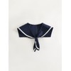 marc & janie Baby Girls Preppy Style Detachable Sailor Collar