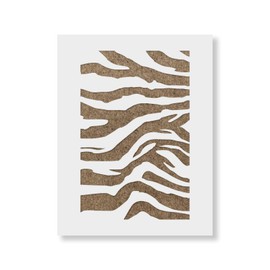 Tiger Stripes Stencil for Walls and Crafts - Reusable Stencils of Tiger Stripes for Painting in Small & Large Sizes - Made in USA