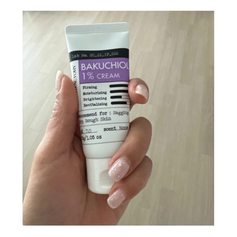 Crema Con 1% Bakuchiol Retinol Vegano Dermafactory