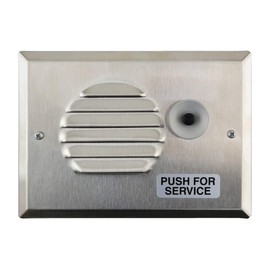 Call Station 1 Button Without Back Box Stainless