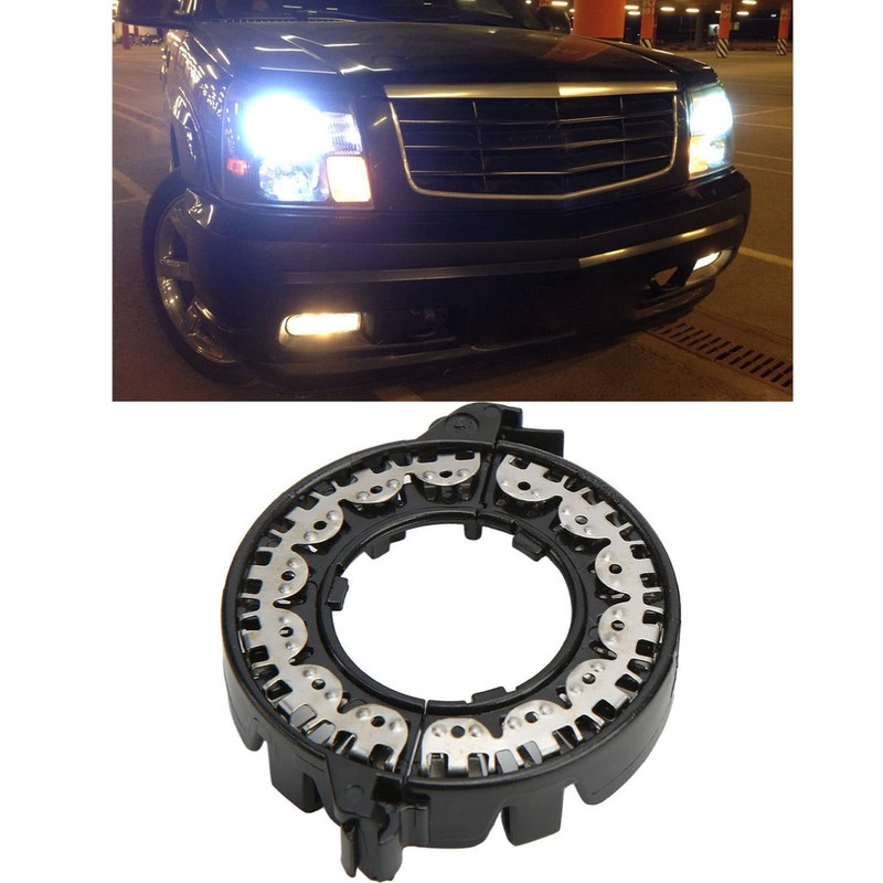 Clip Ring Brackets Car Headlight Bulb Base Holder Adapter Bracket