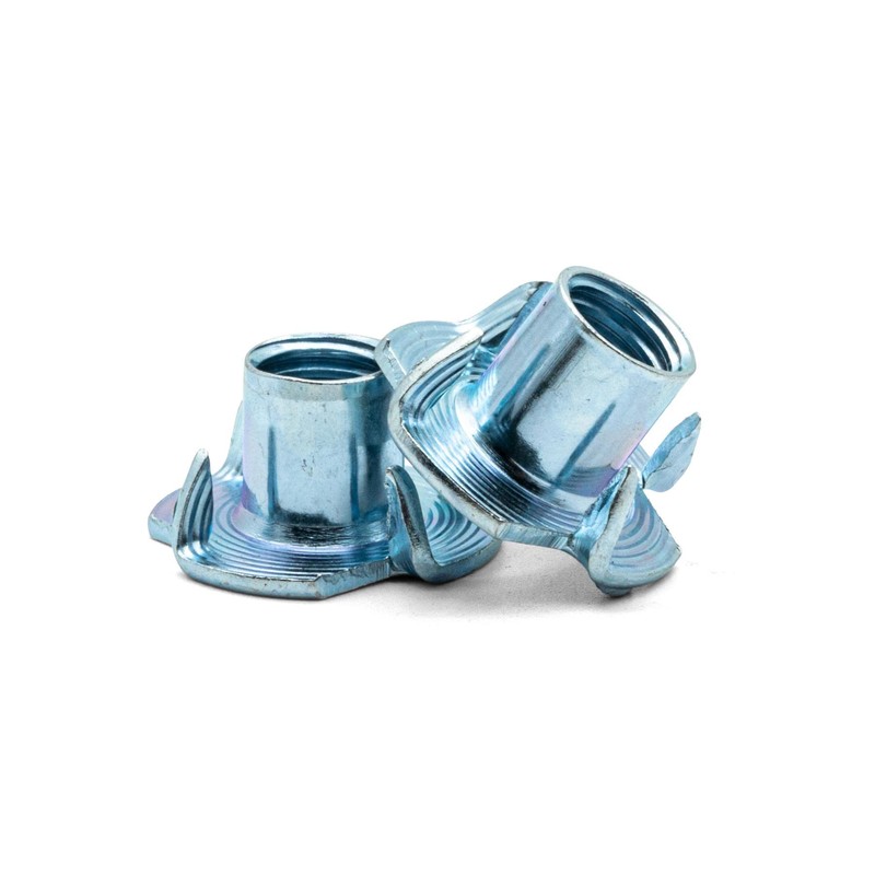 Hippo Hardware M4 (4mm X 8mm) Four Pronged T Nuts